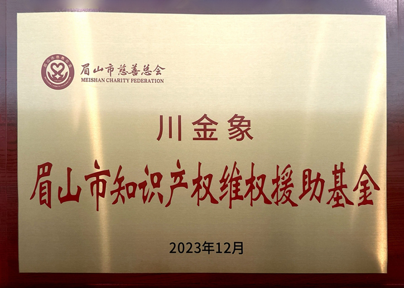 2023眉山市知识产权维权援助基金